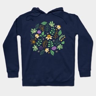 Spring floral pattern Hoodie